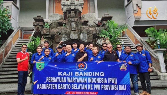 Tingkatkan SDM, PWI Barito Selatan Gelar Kaji Tiru ke PWI Bali