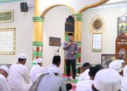 Kapolres Barsel Gelar Jumat Curhat di Masjid Agung Baiturrahman 