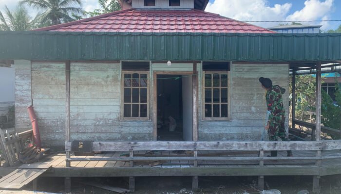 Satgas TMMD Ke-124 Kodim 1012/Buntok Rehab Musala