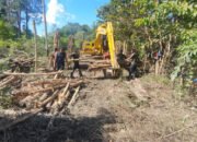 Satgas TMMD Reguler Ke-124 Terus Pacu Pembangunan Jalan