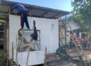 Tak Kenal Lelah, Satgas TMMD Reguler Ke-124 Terus Kebut Rehab RTLH