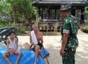 Melalui Komsos, Satgas Kuatkan Silahturahmi Dengan Warga Di Lokasi TMMD