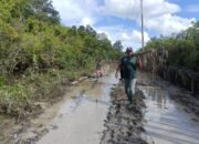 Semangat Tanpa Batas, Satgas Dan Masyarakat Bersatu Dalam TMMD Ke-124 Kodim 1012/Buntok