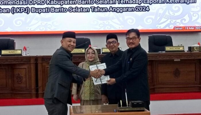 Bupati Barsel : Rekomendasi DPRD Merupakan Masukan Berharga Bagi Kami