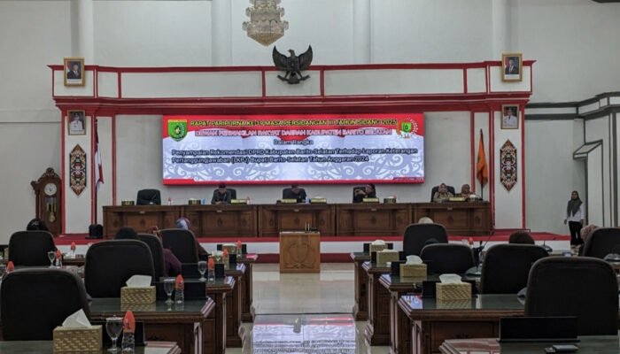 DPRD Barito Selatan Gelar Rapat Paripurna Terkait LKPJ Bupati
