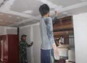 Satgas TMMD Kodim 1012/Buntok Fokuskan Kerapian RTLH dengan Pendempulan GRC