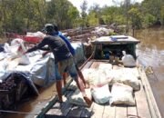 Satgas TMMD Kodim 1012/Buntok Lansir Material Jalan ke Lokasi Desa Talio