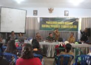 Satgas TMMD Kodim 1012/Buntok Gelar Penyuluhan Hukum dan Kamtibmas di Desa Talio