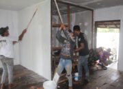 Kegigihan Satgas TMMD Bersama Masyarakat, Perehaban RTLH Bapak john Kennedy