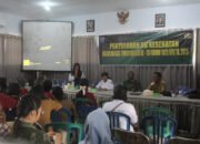 Satgas TMMD ke-124 Kodim 1012/Buntok Gelar Penyuluhan Lingkungan Hidup di Desa Talio