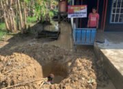 Satgas TMMD Bangun Sumur Galian, Warga Antusias Sambut Air Bersih