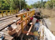 Pembangunan Jembatan di Desa Talio Sudah Capai Tahap Perampungan