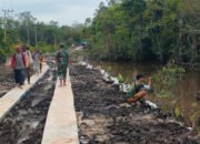 Satgas TMMD Kodim 1012/Buntok Maksimalkan Pengerjaan Jalan di Desa Talio