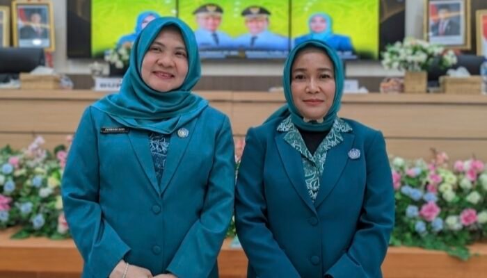 Kadis PUPR Barsel Hadiri Kegiatan Pelantikan Ketua TP-PKK