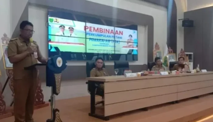 Dinas PUPR Barsel Gelar Pembinaan Perkumpulan Petani Pemakai Air