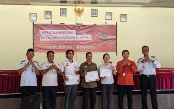 BPS Barsel Canangkan 3 Desa Sebagai Desa Cinta Statistik Tahun 2026