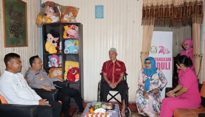 Peringati Hari Bhayangkara, Polres Barsel Gelar Anjangsana