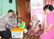 Peringati Hari Bhayangkara, Sebanyak 80 Paket Bantuan Sosial Diberikan kepada Masyarakat