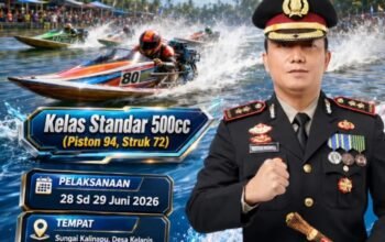 Kapolres Barsel Tegaskan Pendaftaran Balap Katinting Kapolres Cup Gratis