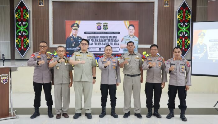 Pengurus KBPPP Kalteng Audiensi ke Polres Barsel