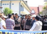 Polres Barsel Turunkan Personel Guna Amankan Aksi Damai di DPRD