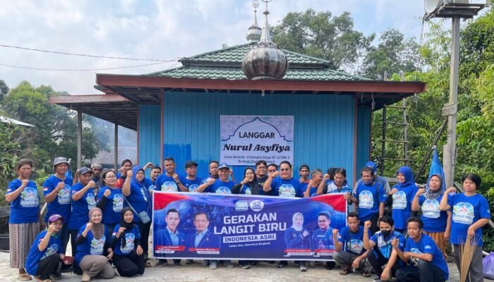 Sambut 25 Tahun Partai Demokrat, DPC Demokrat Barsel Gelar Bakti Sosial