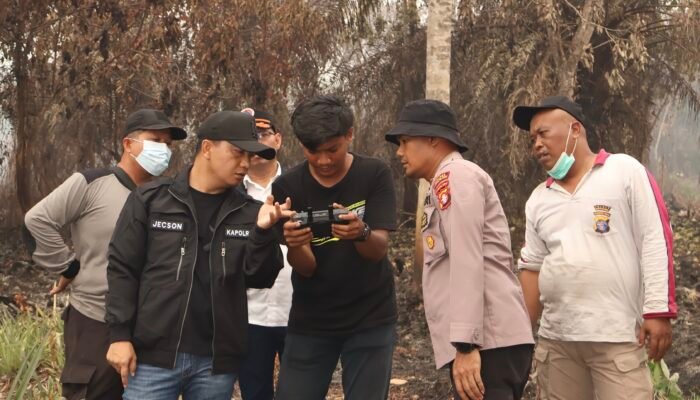 Kapolres Barsel Melaksanakan Patroli Terpadu Karhutla