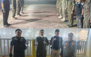 Cegah Kenakalan Remaja, Satpol PP Barsel Gelar Patroli Malam
